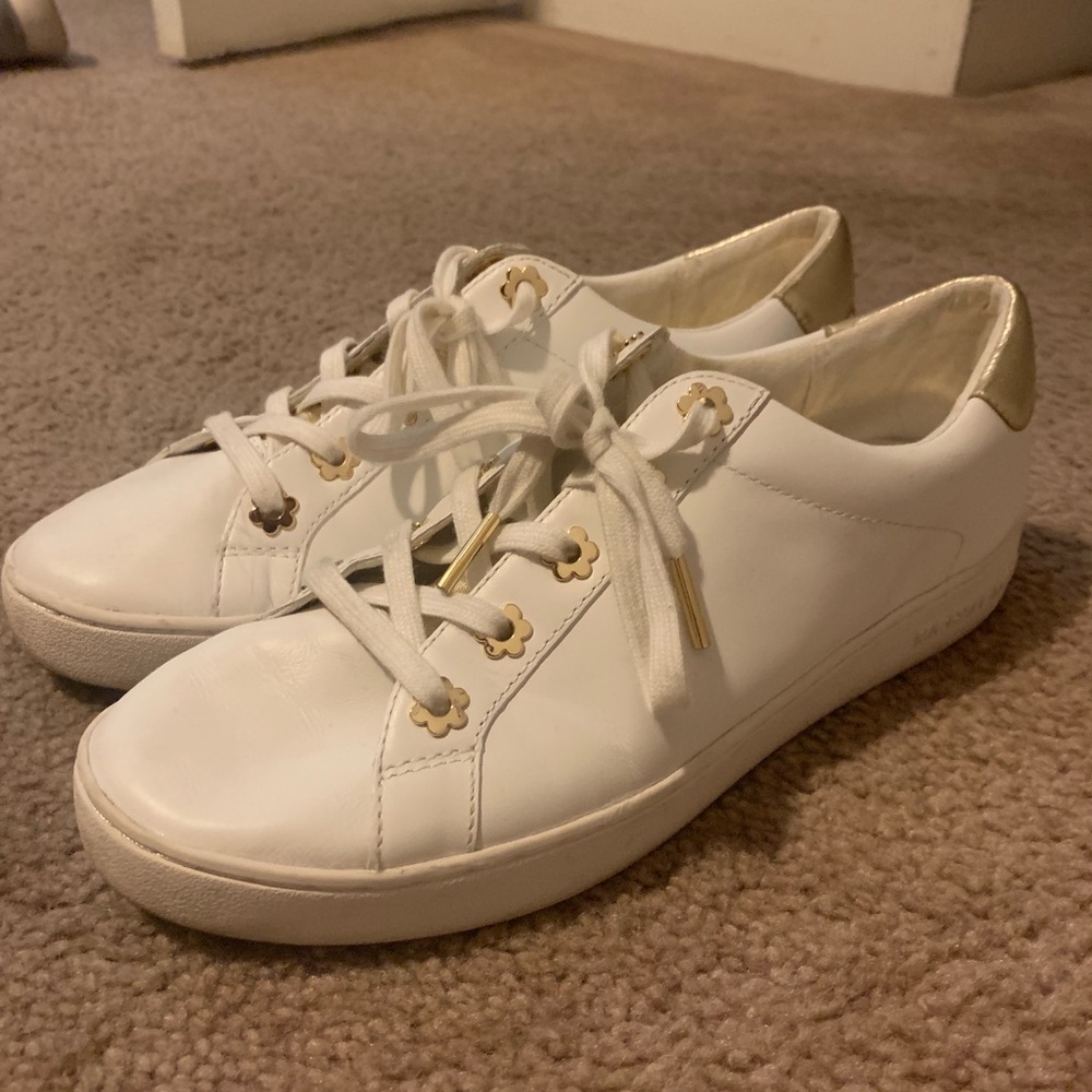 White sneakers